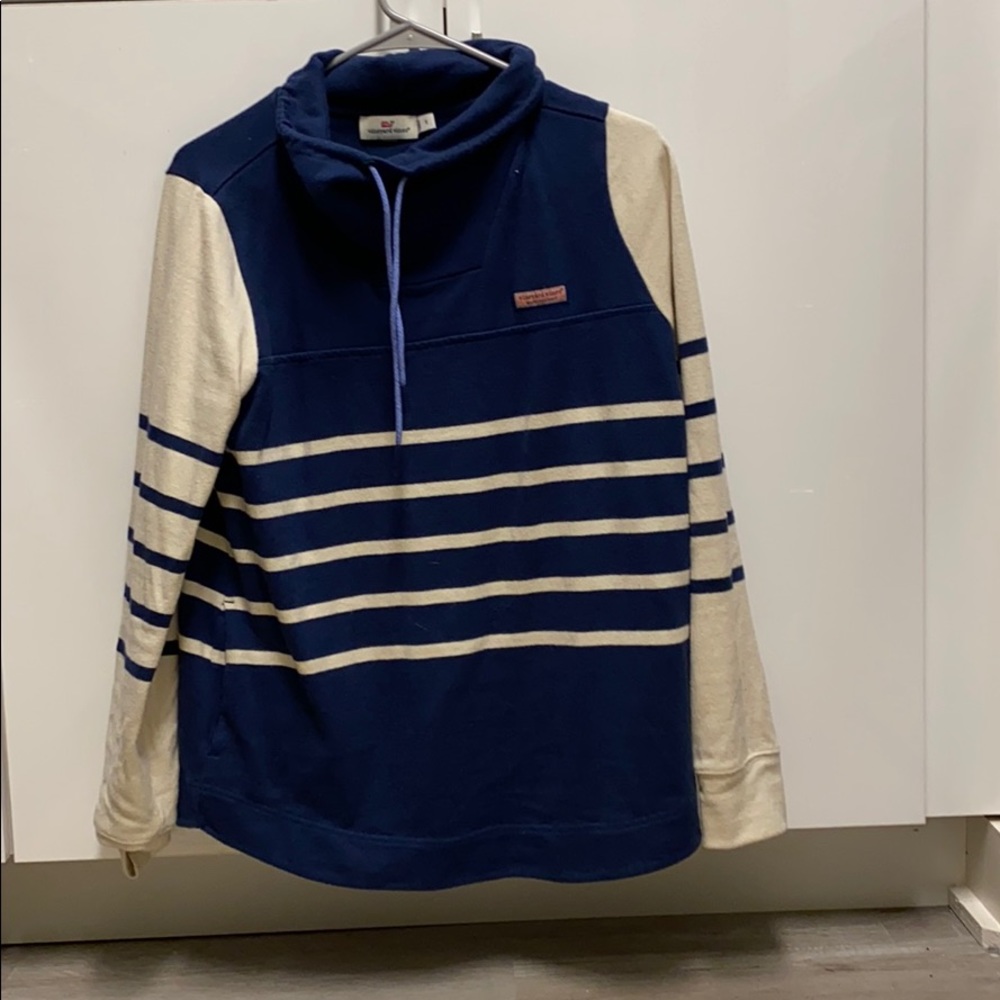 Vineyard vines funnel neck shirt/pullover